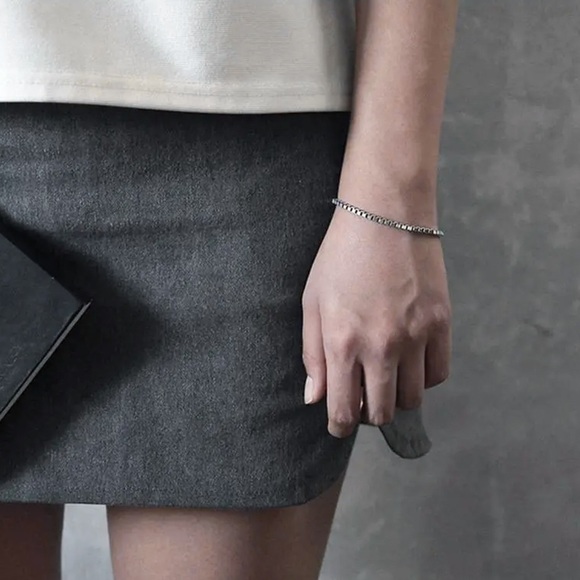 Castor Pollux Jewelry Castor Pollux 925 Sterling Silver Box Chain Bracelet Poshmark